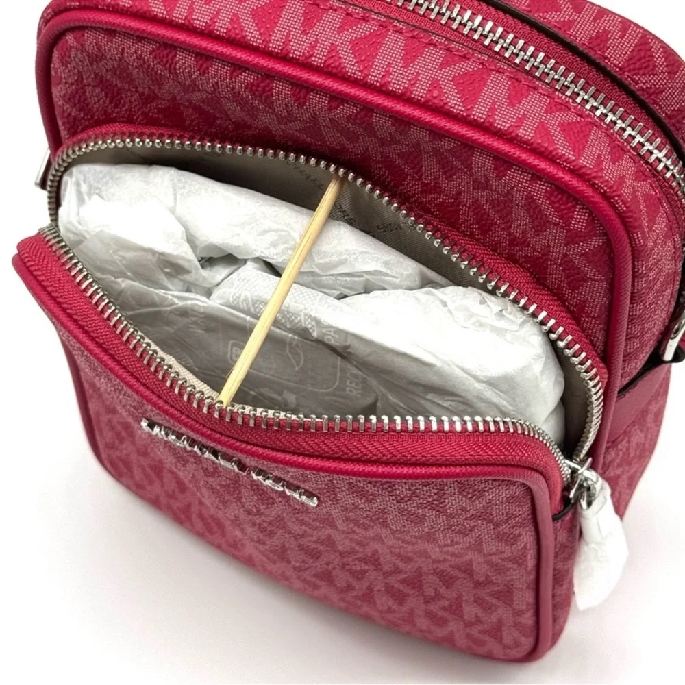 Michael Kors Medium NS Chain Xbody Bag Dark Raspberry